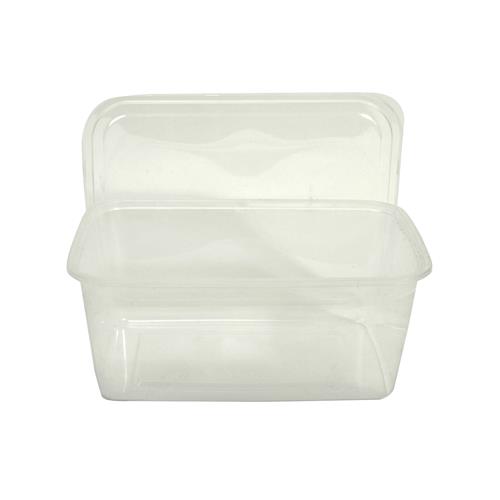 Dispoware™ Reusable 2000ml Container with lid
