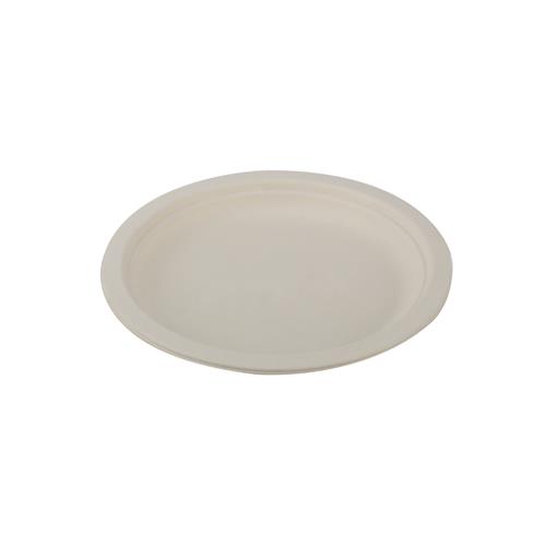 Dispoware ™ 7 Inch Round Bagasse Plate